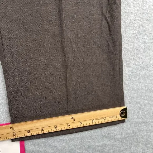 Roundtree & Yorke Travel Smart Pants Trousures Classic Fti Flat Front 42x32 New - Picture 2 of 14